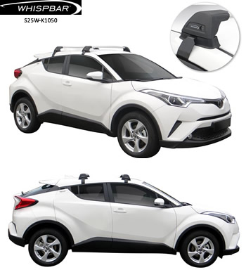 Toyota C-HR roof racks Whispabr S25W-K1050